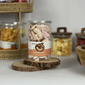 خوخ مجفف بالتبريد شرائح مقرمشة وهشة من براند تمارا