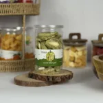 شرائح كيوي مجففة بالتبريد بلون أخضر زاهي وقوام مقرمش وهش